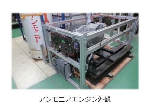 アンモニア/水素の比率を変化させ、水蒸気投入の前段階まで試験完了。熱効率を実用的な精度で予測できることが示唆された。